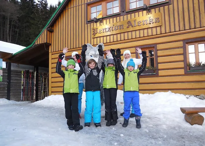 بيت ضيافة Alenka Špindlerŭv Mlýn